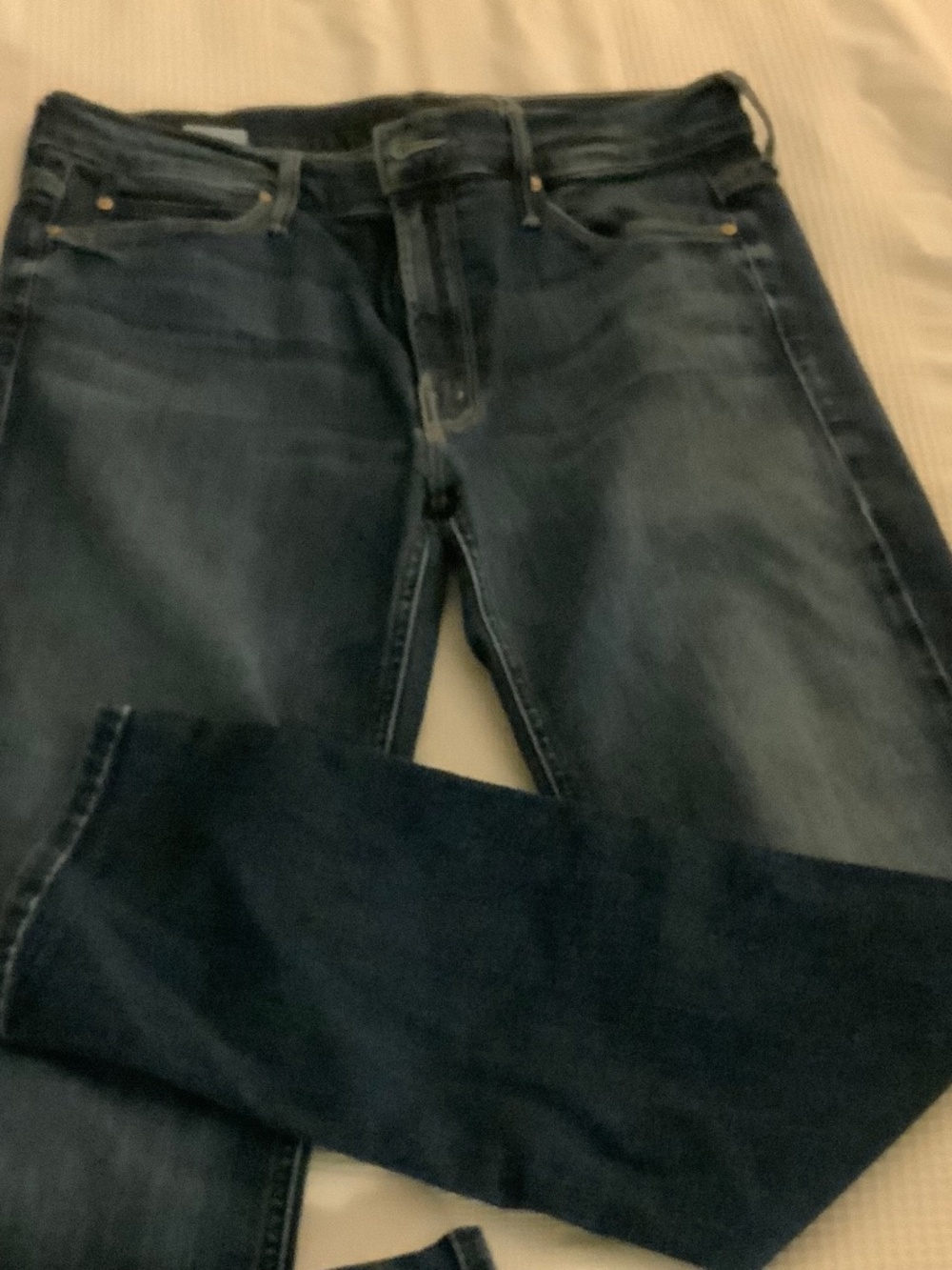 Mother straight leg jeans